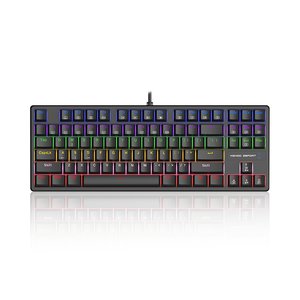 Bàn phím cơ gaming KENOO ESPORT EK87 - Màu đen - Brown switch