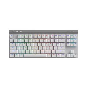 Bàn phím cơ Logitech G515 LightSpeed TKL Wireless White