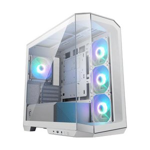 Vỏ Case MSI MAG PANO M100R PZ WHITE (MATX - 4 Fan ARGB)