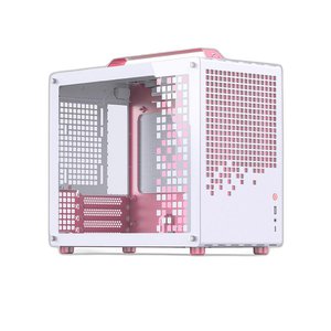 Vỏ Case JONSBO Z20 White Pink (Mini MATX, Màu Trắng Hồng)