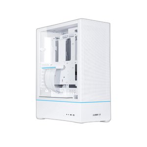 Vỏ Case Lian Li SUP01 White (ATX, Rise PCIe 4.0, 3 Fan)