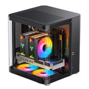 VỎ CASE JONSBO TK-1 BLACK (MID TOWER, MÀU ĐEN, KÍNH CONG)