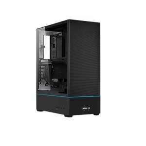 Vỏ Case Lian Li SUP01 Black (ATX, Rise PCIe 4.0, 3 Fan)