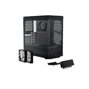 Vỏ Case HYTE Y40 Black (ATX, 2 Fan, Cable PCIe 4.0)