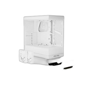 Vỏ Case HYTE Y40 Snow White (ATX, 2 Fan, Cable PCIe 4.0)