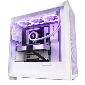 Vỏ case NZXT H7 Flow WH/WH CM-H71FW-01 (Mid Tower / Màu Trắng)