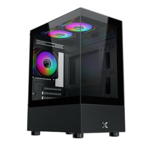 VỎ CASE  XIGMATEK ENDORPHIN M II 3F EN43888 Black (MATX, Màu Đen, 3 Fan)