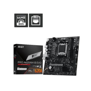 Mainboard MSI Pro A620AM-B EVO DDR5 | AM5, mATX, 2 khe RAM