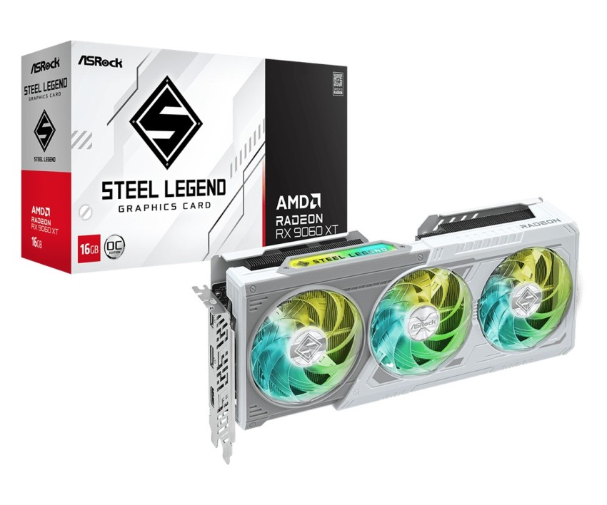 card-man-hinh-asrock-amd-radeon-rx-9060-xt-steel-legend-16gb-oc-rx9060xt-sl-16go-1