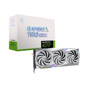 Card màn hình MSI RTX 4070 Ti GAMING X TRIO WHITE 12G