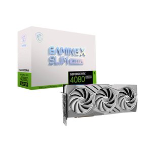 Card màn hình MSI RTX 4080 SUPER 16G GAMING X SLIM WHITE