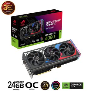 Card màn hình Asus ROG STRIX-RTX 4090-O24G-BTF-GAMING
