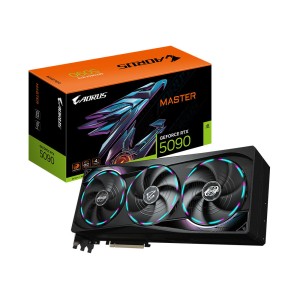 Card màn hình GIGABYTE AORUS GEFORCE RTX 5090 MASTER 32G (GDDR7, 512-bit, HDMI +DP, 1x16-pin)