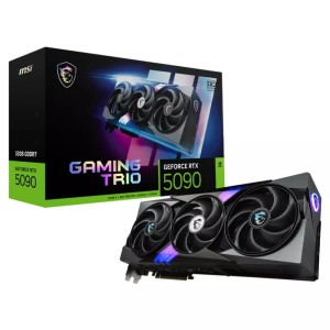Card màn hình MSI GEFORCE RTX 5090 32G GAMING TRIO OC (GDDR7, 512-bit, HDMI+DP, 1x16-pin)