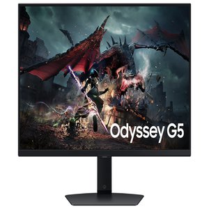 Màn hình Gaming 32" Samsung LS32DG502, 180Hz, 2K, HAS (Chân đế có thể điều chỉnh độ cao), Xoay 90*