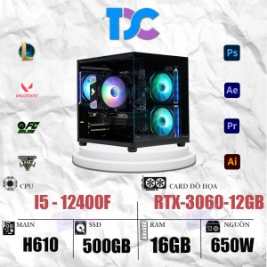 TDPC GAMING I5-12400F | 16GB |RTX 3060 12GB (G8)