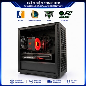 PC TD50: R5 5600x/MAIN B450 / RAM 16GB D4 /RTX 3050 6GB /SSD 256GB NVME