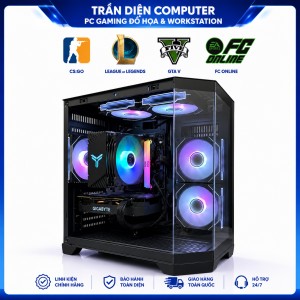 PC TD51: R7 5700x/MAIN B450 / RAM 16GB D4 /RTX 3050 6GB /SSD 512GB NVME