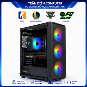 PC TD56: R5 7500F/MAIN A620 / RAM 16GB D5 /RTX 5060 8GB /SSD 512GB NVME