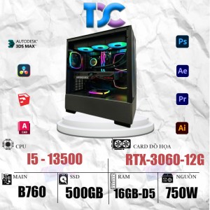 TDPC ĐỒ HỌA I5-13500 | 16GB-DDR5 | RTX-3060-12GB(DH1)
