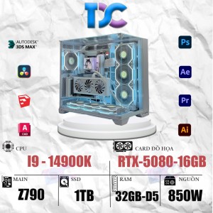 TDPC ĐỒ HỌA I9-14900K | 32GB-DDR5 | RTX-5080-16GB(DH3)