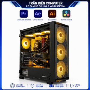 PC TD46: I7 14700KF/MAIN B760 GAMING PLUS / RAM 32GB D4 /RTX 5060Ti 16GB /SSD 512GB NVME