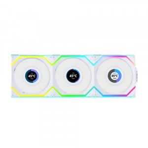 Quạt tản nhiệt Lian Li SL-INF Wireless 120-3 White - 12SLIN1W3W