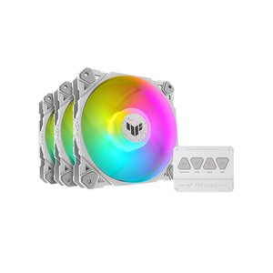 Fan Case Asus TUF GAMING TF120 ARGB 3IN1 WHITE (Pack 3 Fan 12cm / Có Hub)