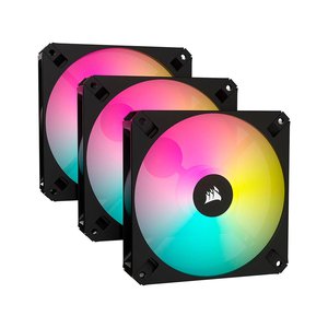 Bộ 3 quạt máy tính Corsair AR120, 120mm iCUE RGB Fan, ARGB